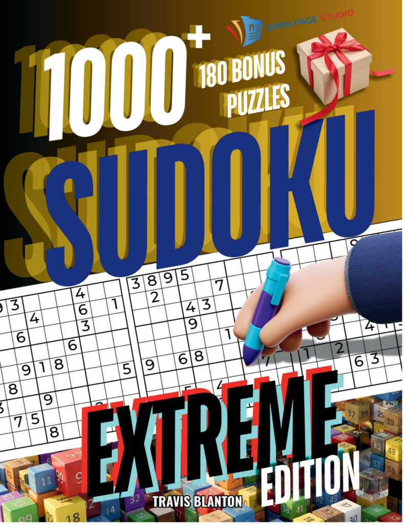 1000 Sudoku Extreme Large Print 20pt Font Vol 6