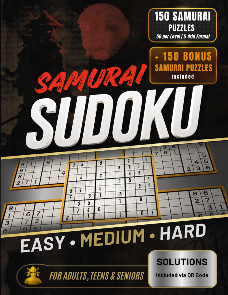 150 samurai sudoku front cover